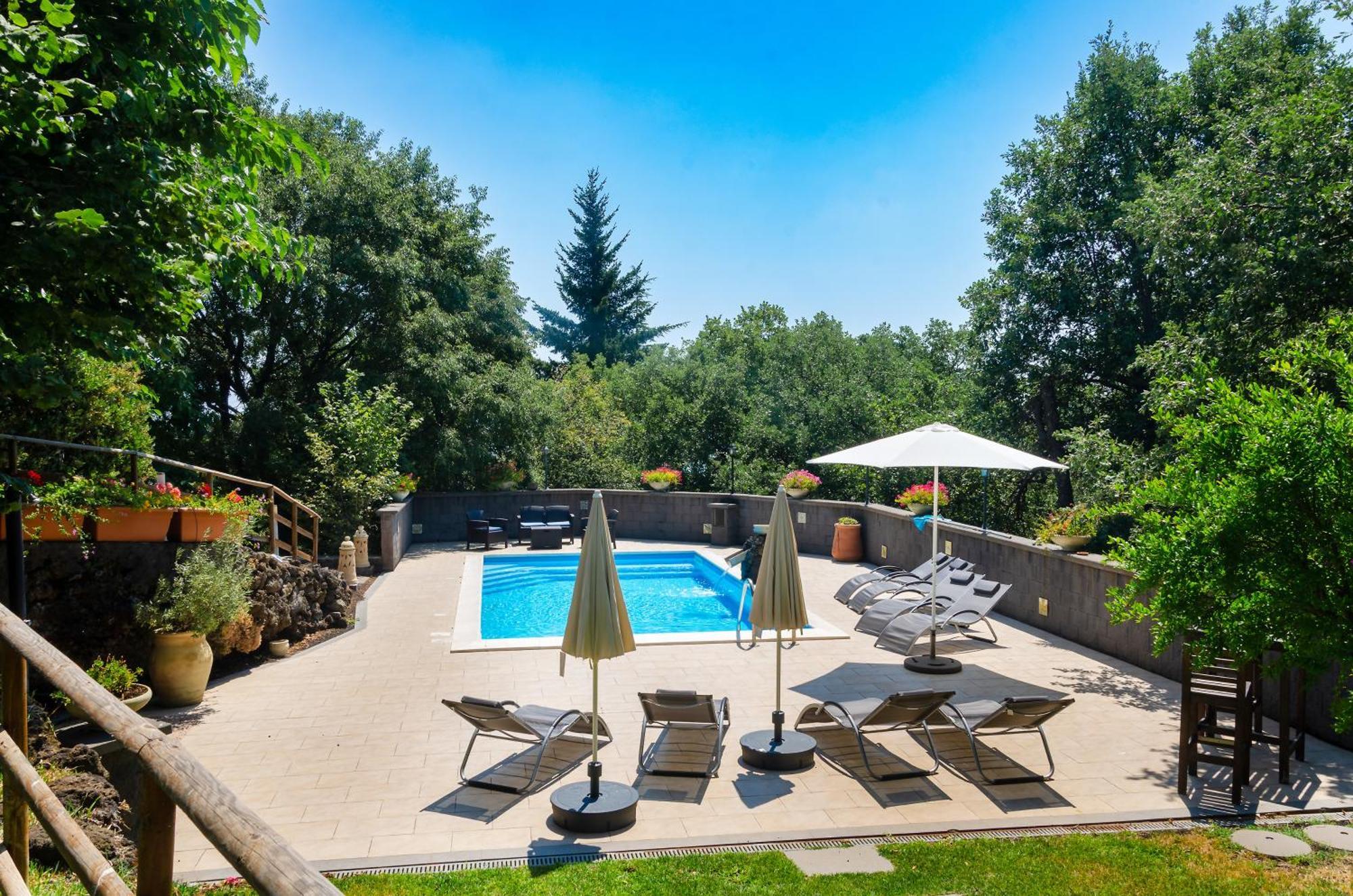Villa Del Gelso Chalet Nel Parco Delletna Mascali Eksteriør bilde