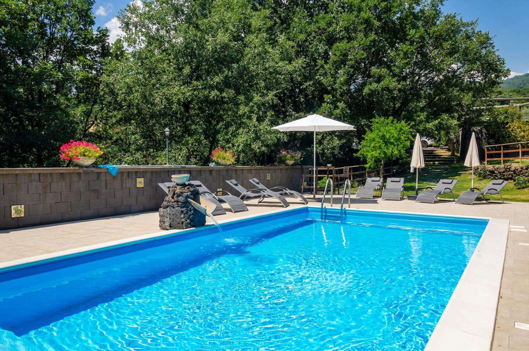 Villa Del Gelso Chalet Nel Parco Delletna Mascali Eksteriør bilde