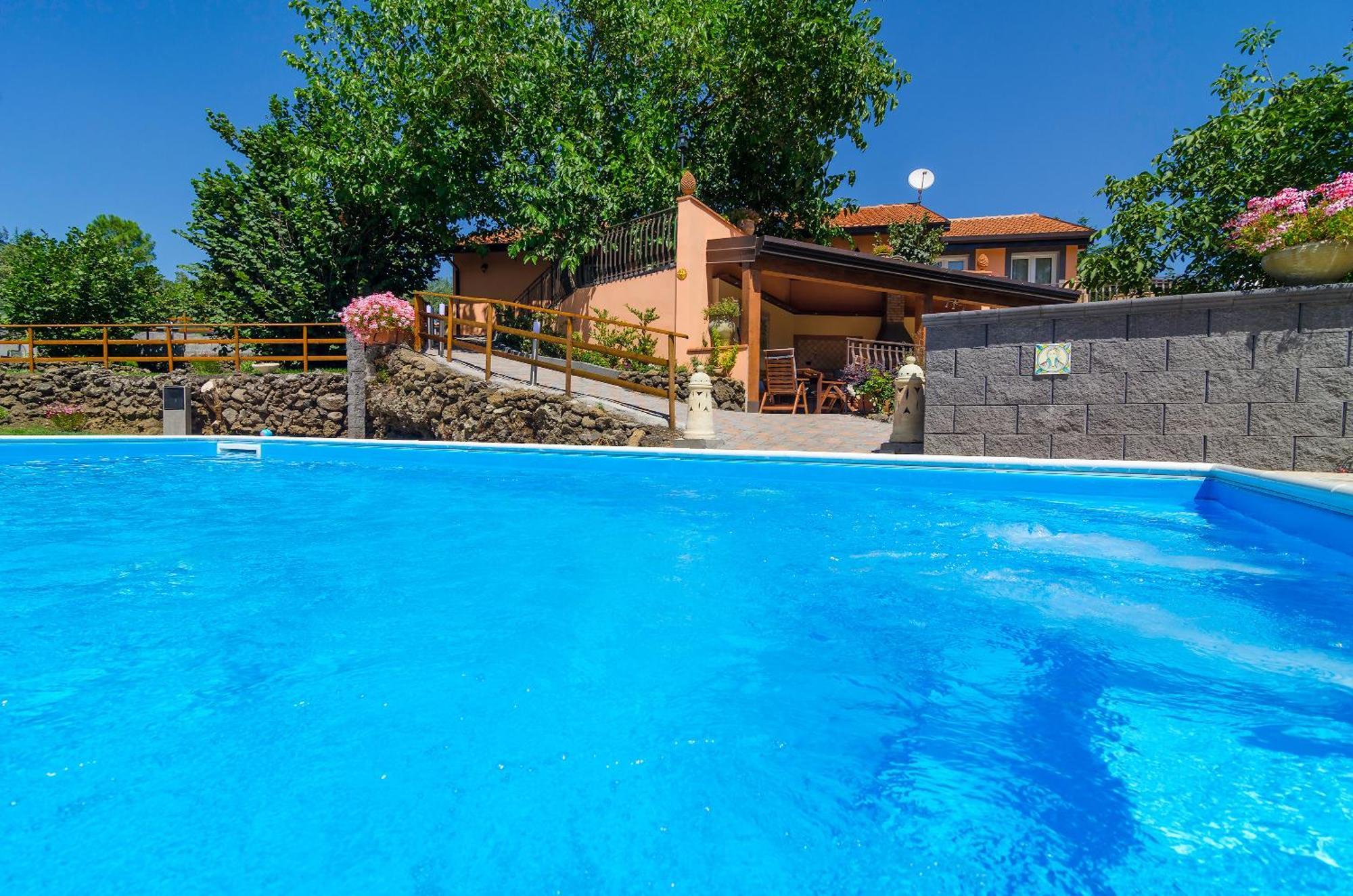 Villa Del Gelso Chalet Nel Parco Delletna Mascali Eksteriør bilde